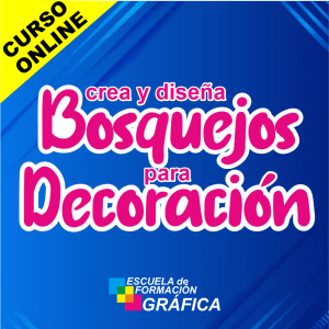 Realiza bosquejos para tus decoraciones
