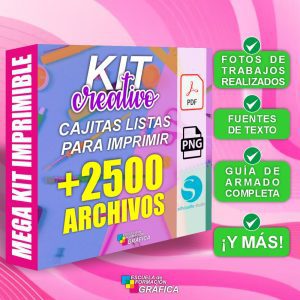 Kita de cajas listas para imprimir - Archivos descargables