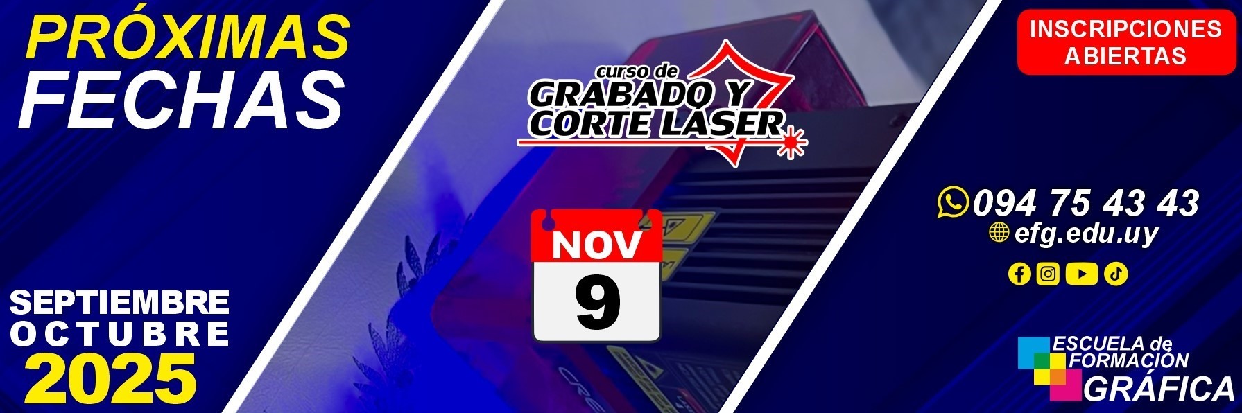 corte y grabado laser 9 de noviembre