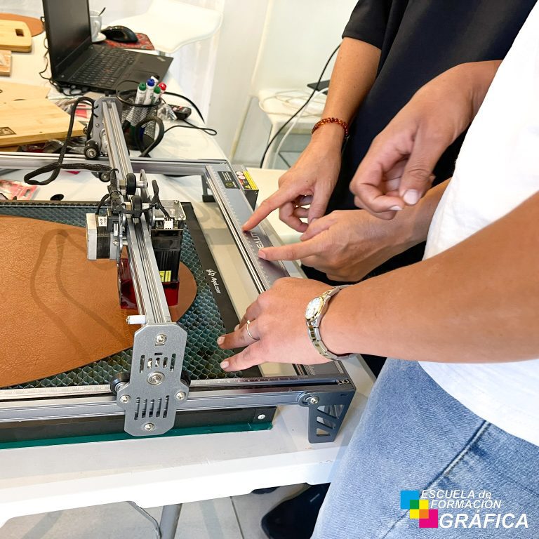 Curso de Corte y grabado láser - 14 de Marzo del 2026 - EFG - Escuela de Formacion Grafica 4