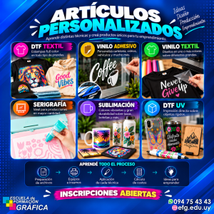 Curso de Artículos Personalizados - Merchandesing